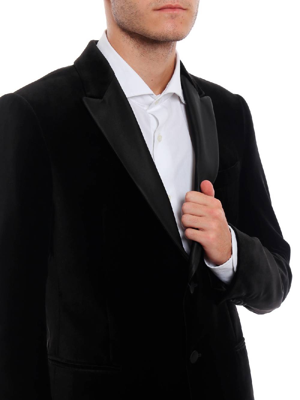 EMPORIO ARMANI Blazer Uomo in Velluto Offerte speciali