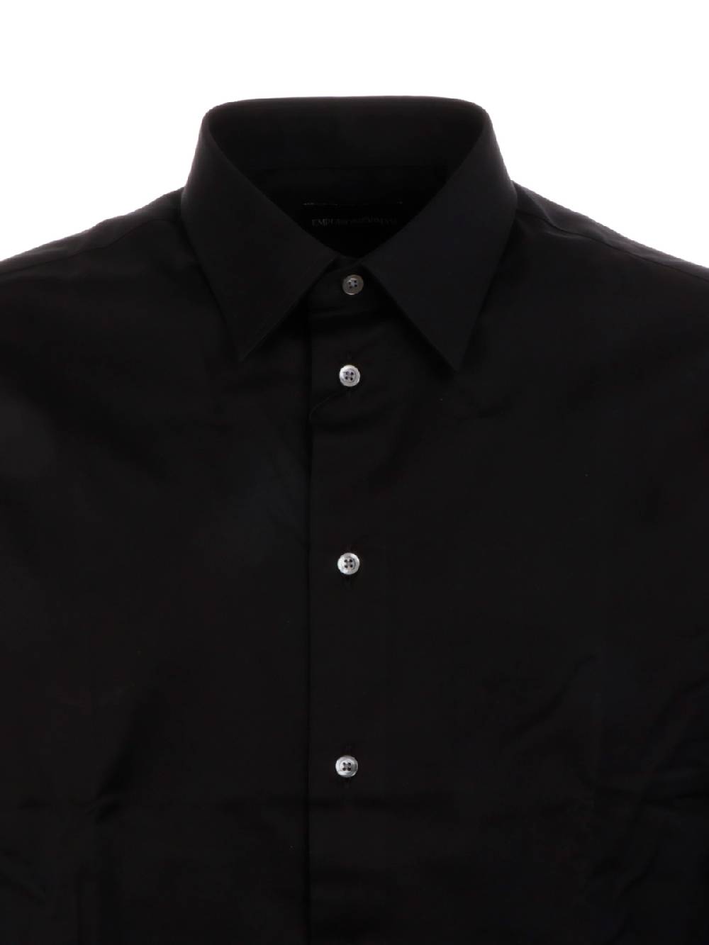 EMPORIO ARMANI Camicia Uomo Twill di Cotone Sconti VIP