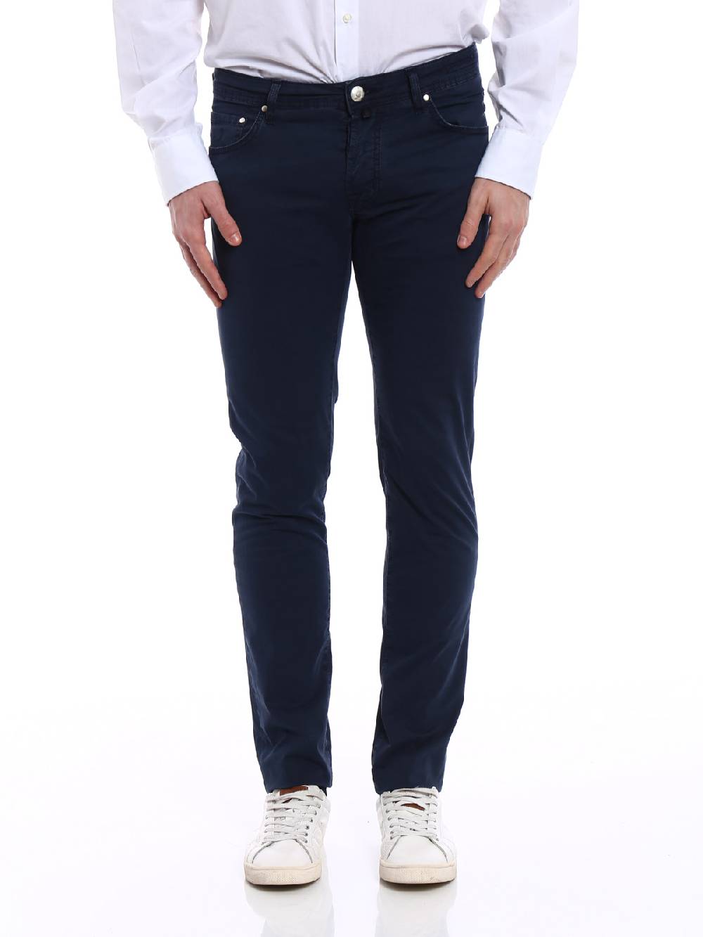 JACOB COHEN Pantaloni Uomo in Cotone Prezzo basso