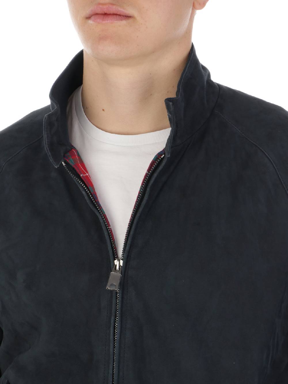 BARACUTA Giacca G9 in Pelle Scamosciata In vendita