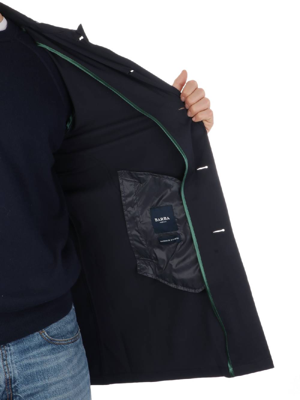 BARBA Spolverino Uomo Elasticizzato Sconti questo mese