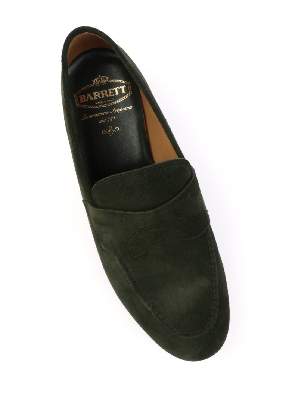 BARRETT Mocassino Uomo in Suede con Mascherina Italy