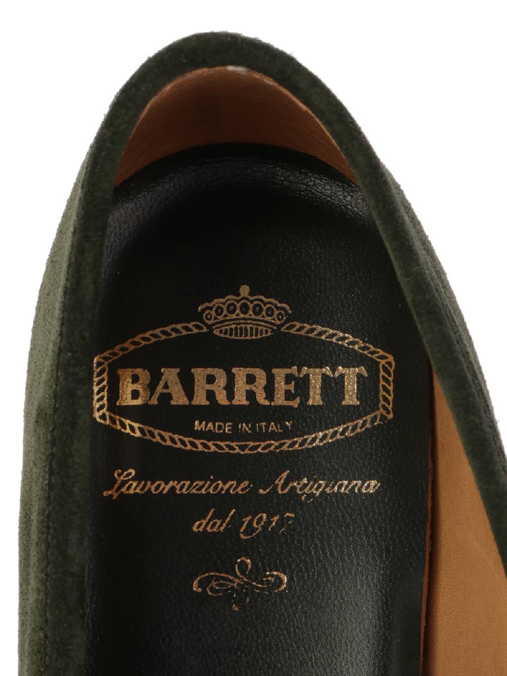 BARRETT Mocassino Uomo in Suede con Mascherina Italy