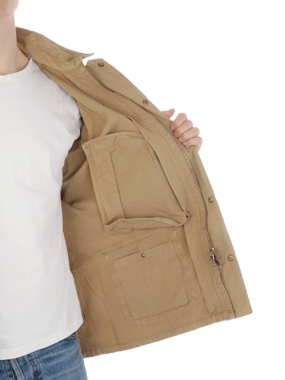 BARBOUR Giubbotto Uomo Ashby Casual Spedizione Gratuita