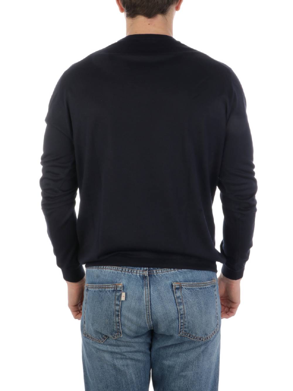 MALO Girocollo Uomo in Cashmere e Seta Negozi Online
