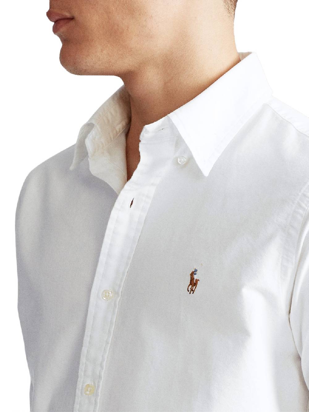 POLO RALPH LAUREN Camicia Oxford Uomo Custom Fit Offerte