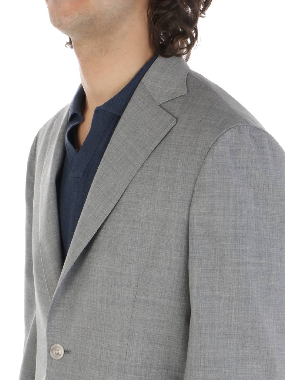 BARBA Giacca Uomo Easy In Lana Stretch Fornitura limitata