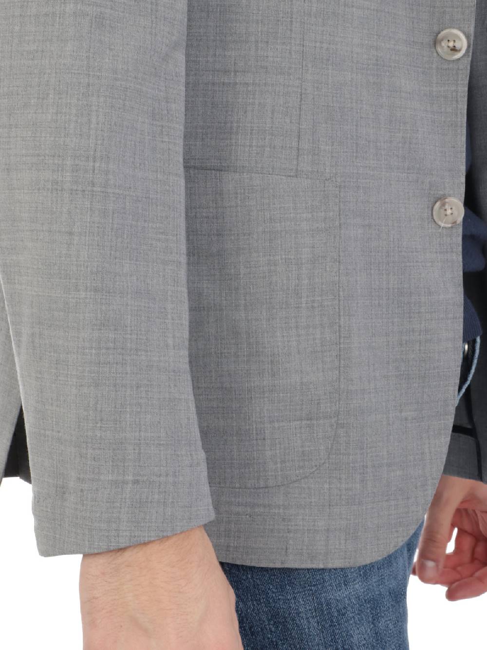 BARBA Giacca Uomo Easy In Lana Stretch Fornitura limitata