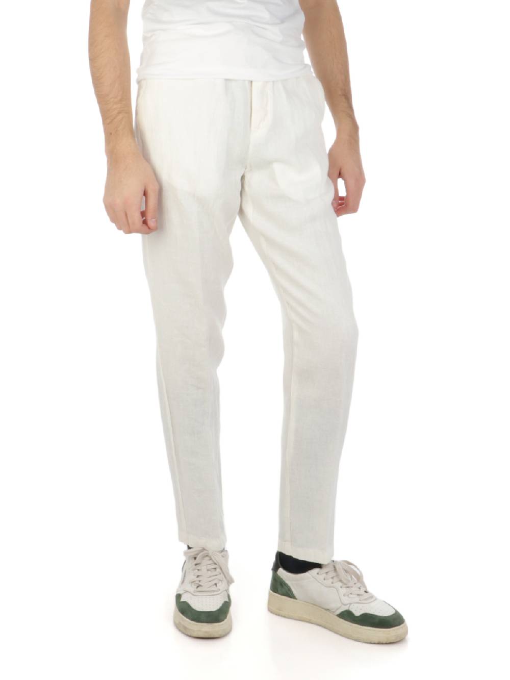 ALTEA Pantaloni Uomo In Lino Offerta Giorno del Papà