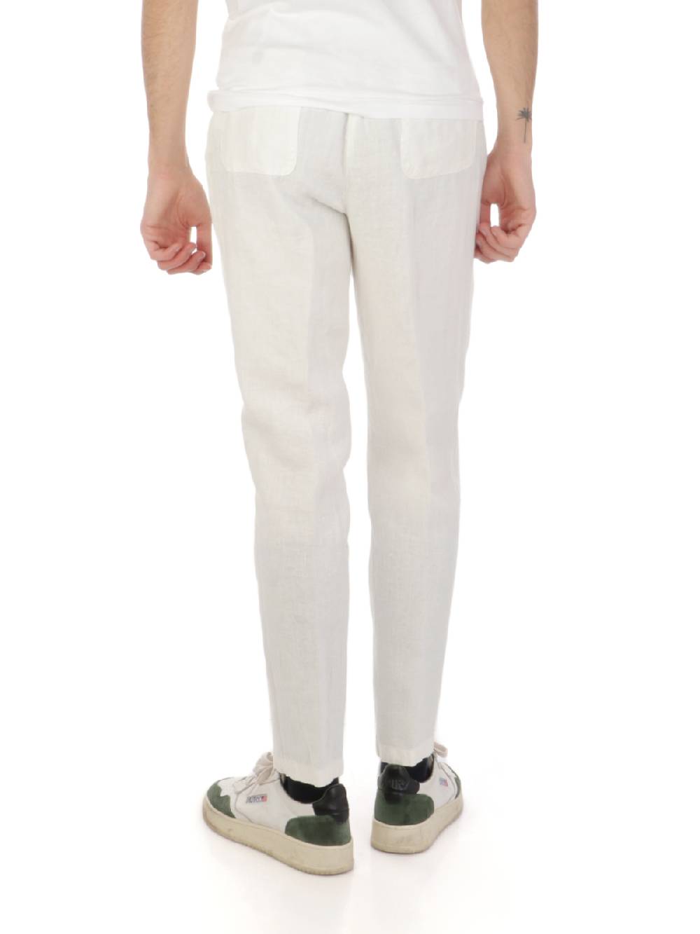 ALTEA Pantaloni Uomo In Lino Offerta Giorno del Papà