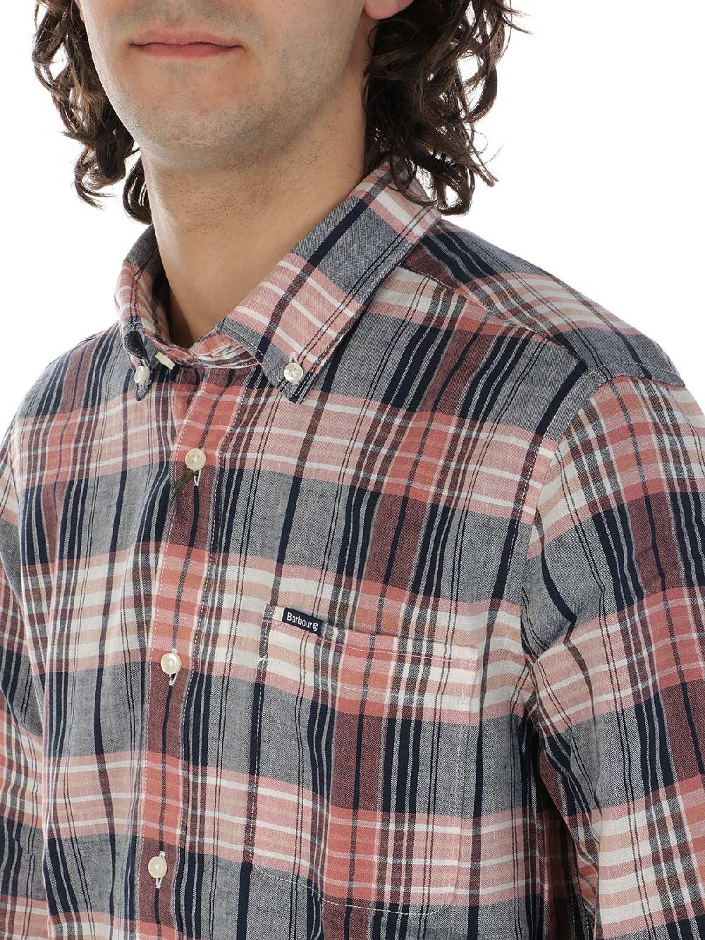 BARBOUR Camicia Sartoriale Uomo Laneskin Vendita calda