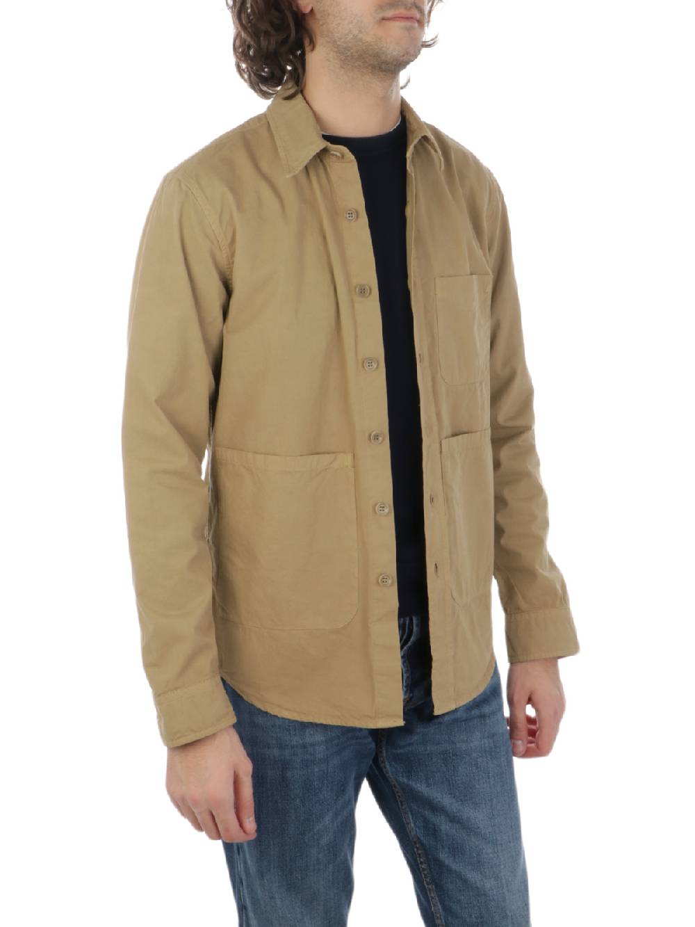 ASPESI Camicia Uomo Utility In Cotone Bestseller