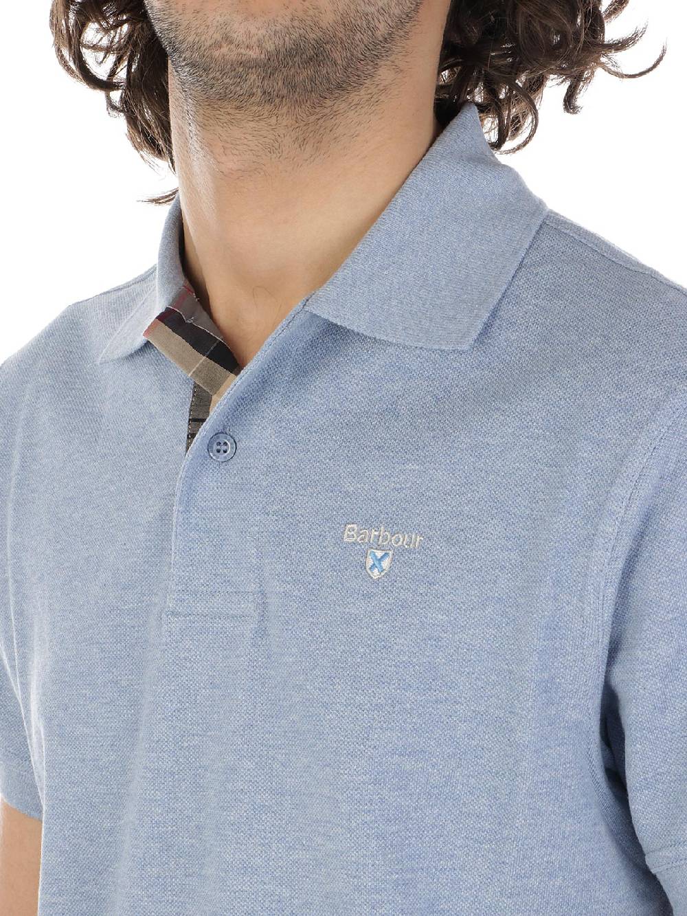 BARBOUR Polo Uomo In Cotone Piqué Comprane uno, ottenene uno gratis