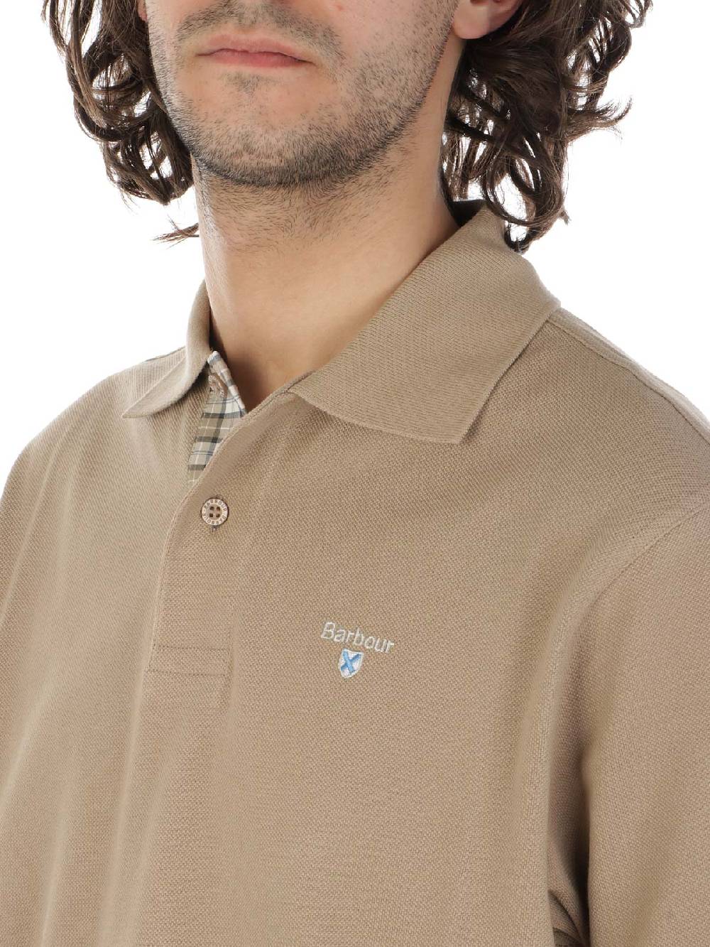 BARBOUR Polo Uomo In Cotone Piqué Offerte giornaliere