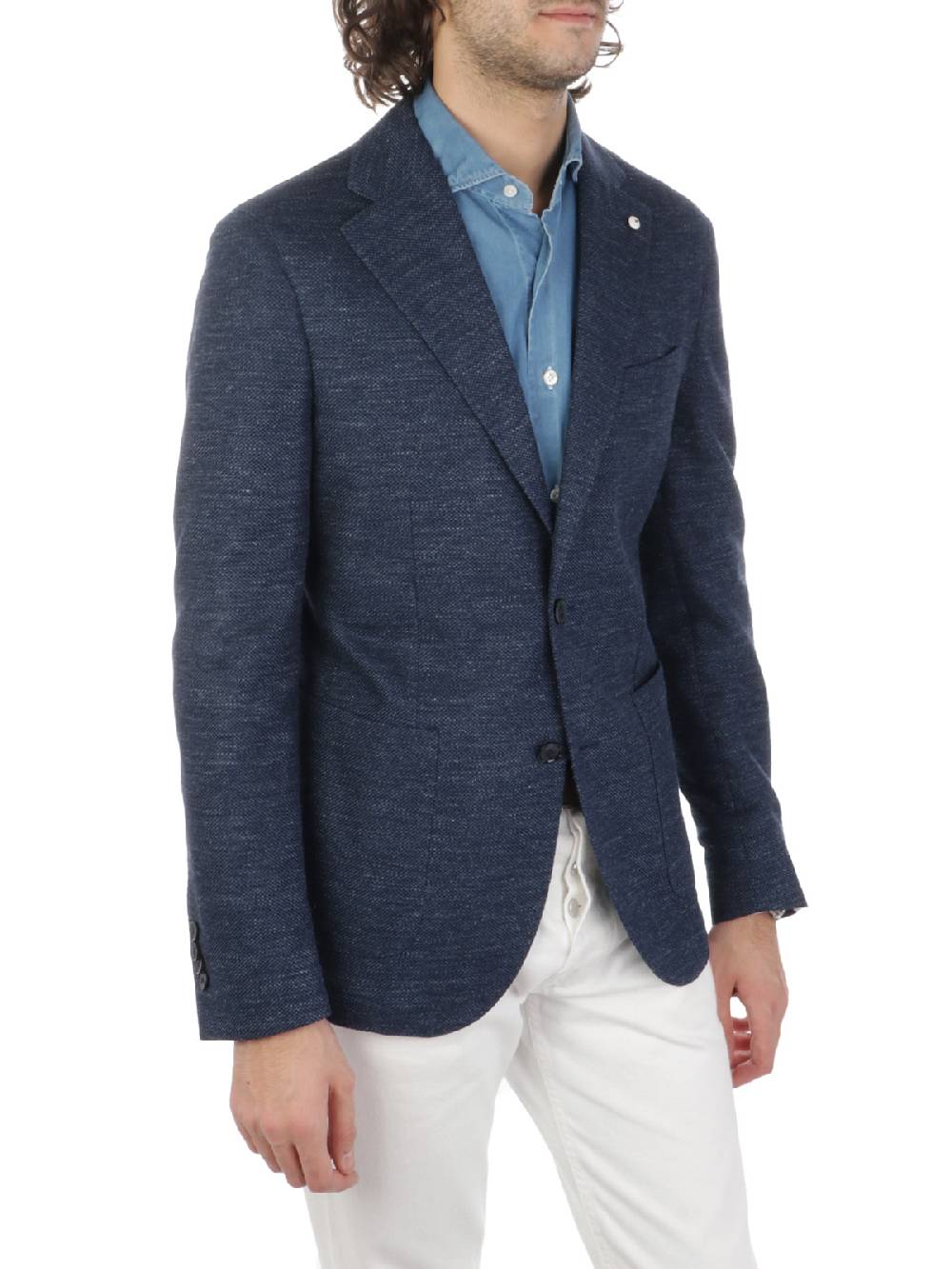 LBM 1911 Giacca Uomo In Lino E Cotone Offerta settimanale