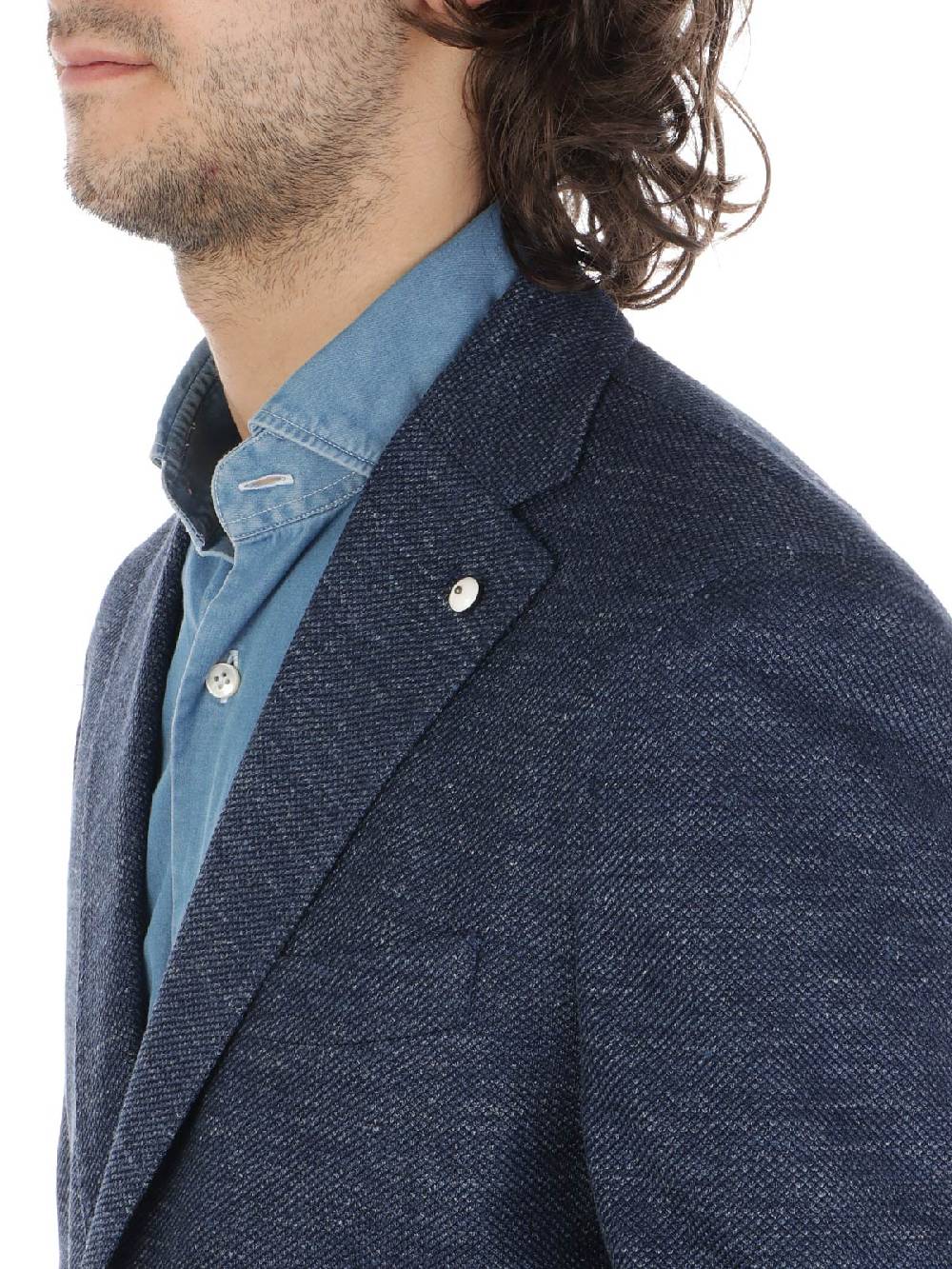 LBM 1911 Giacca Uomo In Lino E Cotone Offerta settimanale