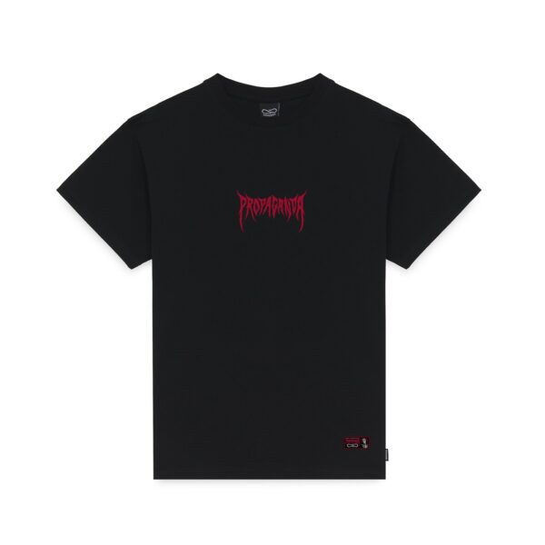Propaganda Ribs Crown T-Shirt – Black Qualità Garantita