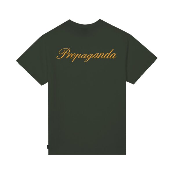 Propaganda Logo Mantis T-Shirt – Pine Fornitura limitata