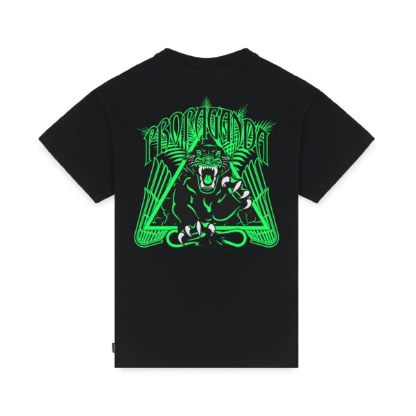 Propaganda Triangle Panther T-Shirt – Black Novità