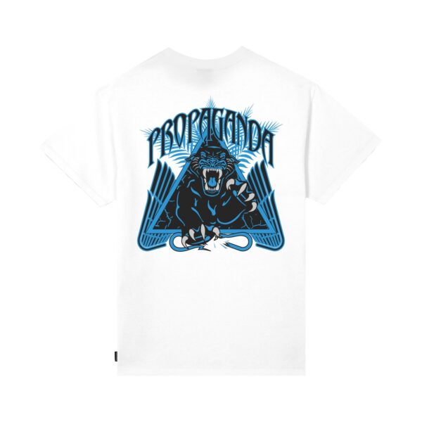 Propaganda Triangle Panther T-Shirt – White Presa