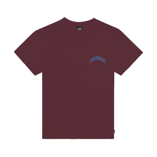 Propaganda Triangle Panther T-Shirt – Garnet Offerta