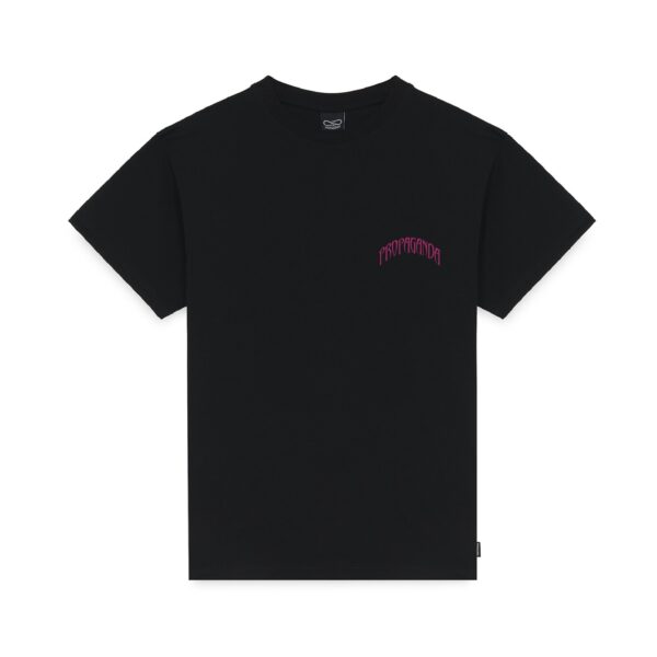 Propaganda Triangle Web T-Shirt – Black Economico