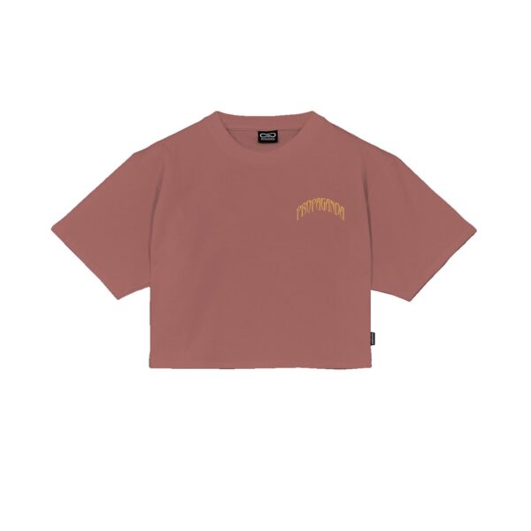 Propaganda Triangle Jaguar Croptop Tee – Clay Qualità Garantita
