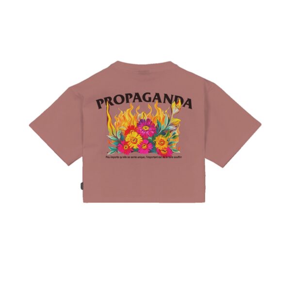 Propaganda Pyromantics Croptop Tee – Clay Affare Del Giorno