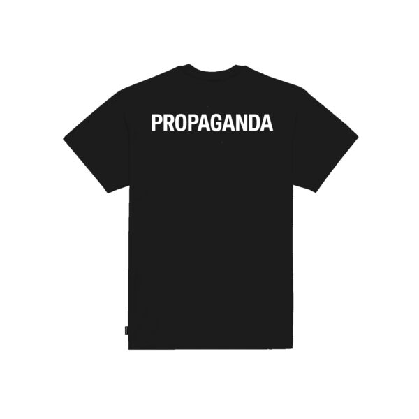 Propaganda Logo Classic Tee – Black Spedizione Gratuita