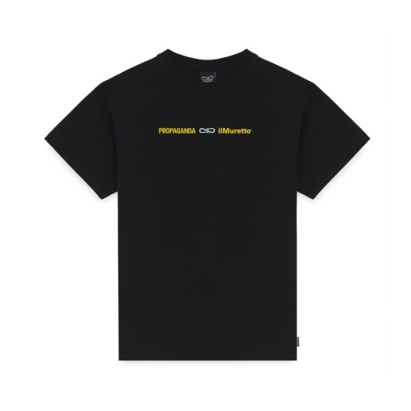 Propaganda Propaganda x ilMuretto “Ribs Smile Tee” – Black Promozione Limitata