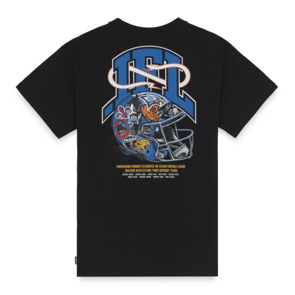 Propaganda Propaganda x IFL Helmet Tee – Black Fino Al -60%