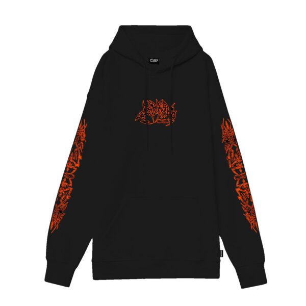 Propaganda Skullcrasher Hoodie – Black Vendita Calda