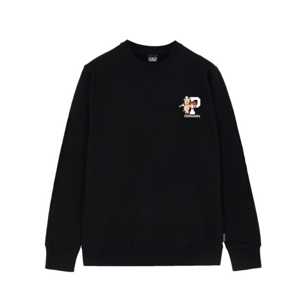 Propaganda Butcher Crewneck – Black Sconto