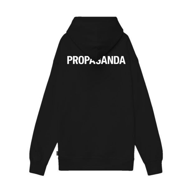 Propaganda Logo Classic Hoodie – Black Shopping Online