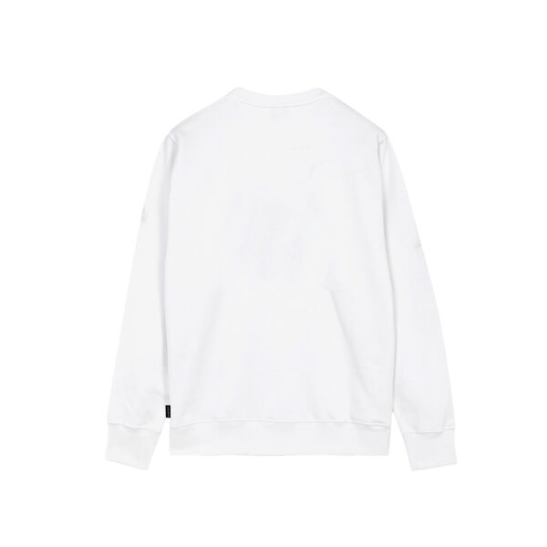 Propaganda Logo Embroidery Crewneck – White Saldi