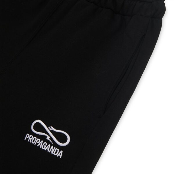 Propaganda Logo Embroidery Sweatpant – Black I Più Venduti