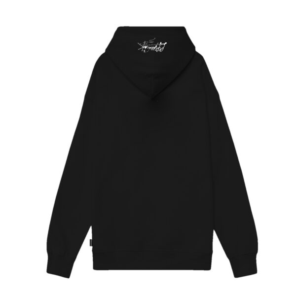 Propaganda Logo Maniak Hoodie – Black 2025