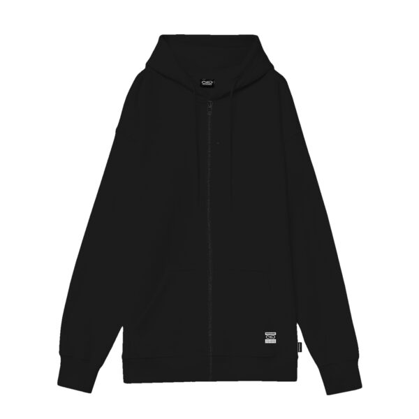 Propaganda Label Classic – Camo Zip Hoodie – Black Acquista Ora