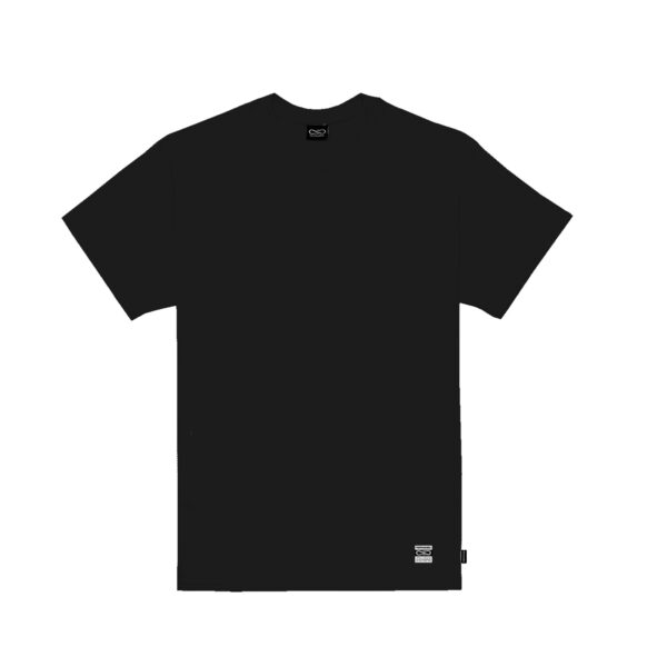Propaganda Label Tear Tee – Black Sconto