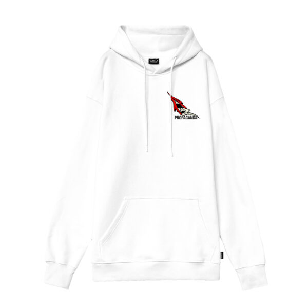 Propaganda Ribs Scrub Hoodie – White In Saldo