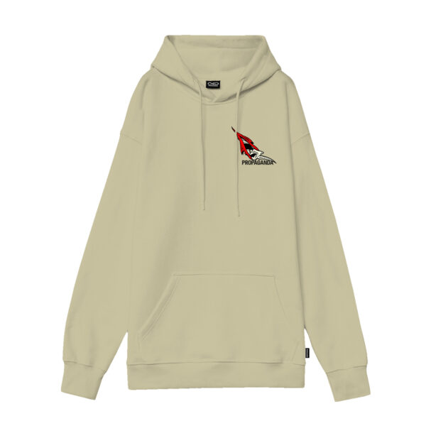 Propaganda Ribs Scrub Hoodie – Gravel Nuova