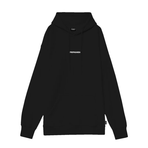 Propaganda Ribs Desert Hoodie – Black In Saldo
