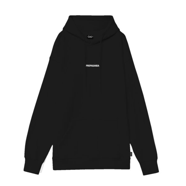 Propaganda Ribs Waves Hoodie – Black Nuovo