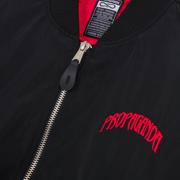 Propaganda Triangle Ritual Bomber – Black Outlet