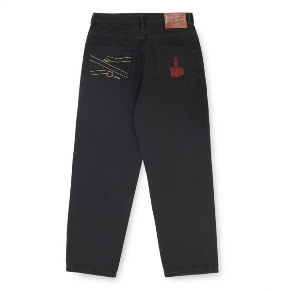 Propaganda Denim Baseball Pants – Black Qualità