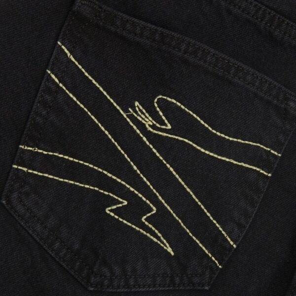 Propaganda Denim Baseball Shorts – Black Promozione