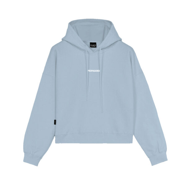 Propaganda Ribs Woman Crop Top Hoodie – Sky Promozione Limitata