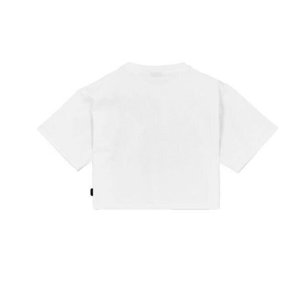 Propaganda Logo Embrodery Woman Crop Top Tee – White Vendita Calda
