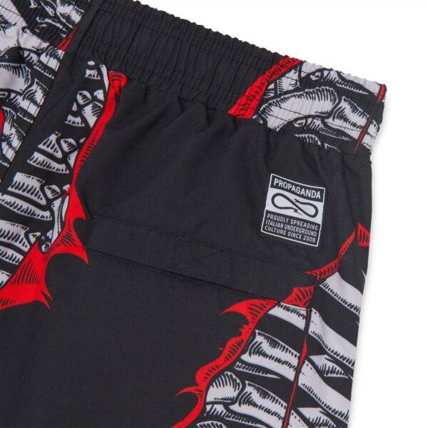 Propaganda Scrub Swimtrunk – Black Italy