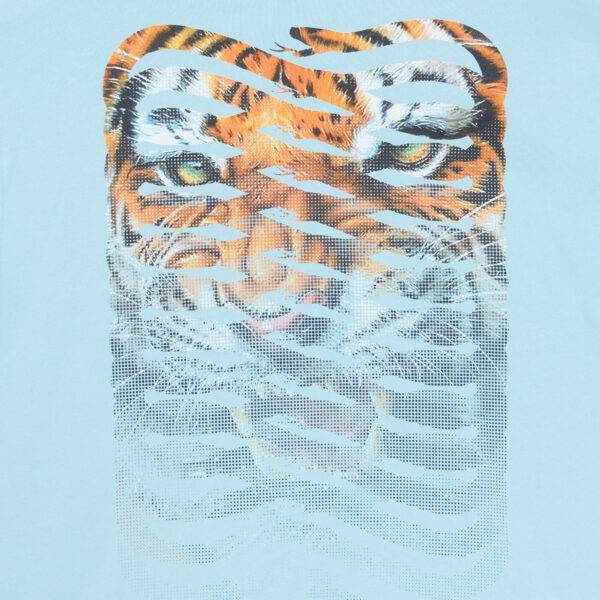 Propaganda Ribs Tiger Hoodie – Sky Bluee 2025